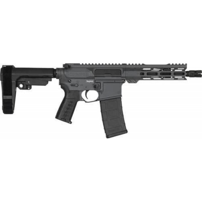 Cmmg Pistol Banshee Mk4.300aac - 8" 30rd Ripbrace Sniper Grey