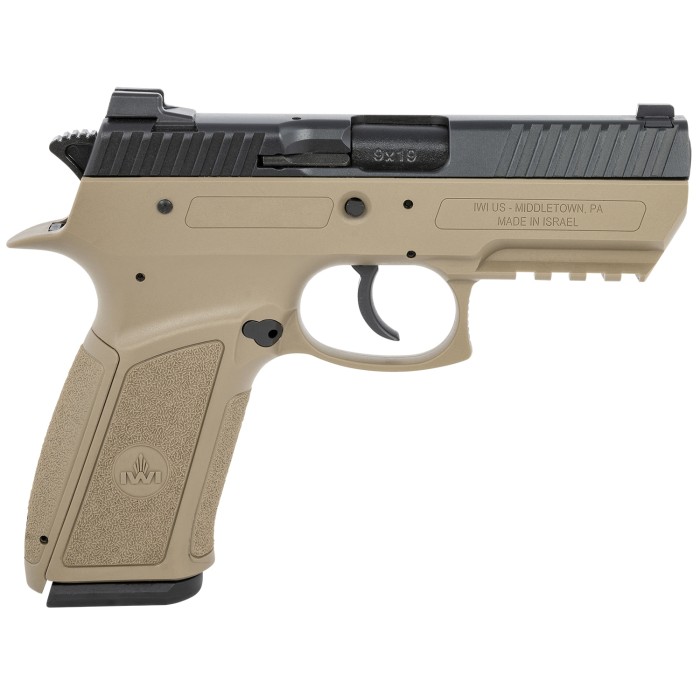 Iwi Us Jericho 941, Iwi J941psl9fd-ii  Jericho 941 Enh 9mm 3.8 17r Fde