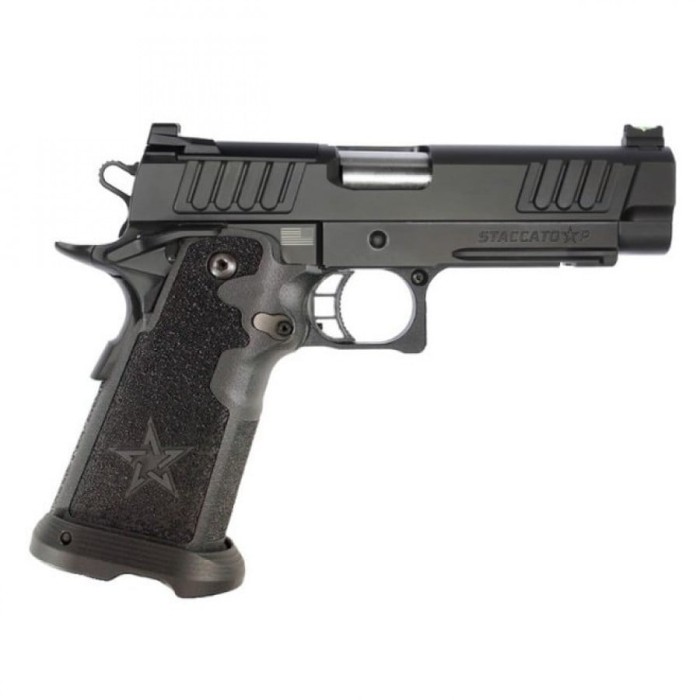 Staccato P Optics Ready Tactical Bull Barrel 9mm 4.4in Pistol - 20+1 Rounds