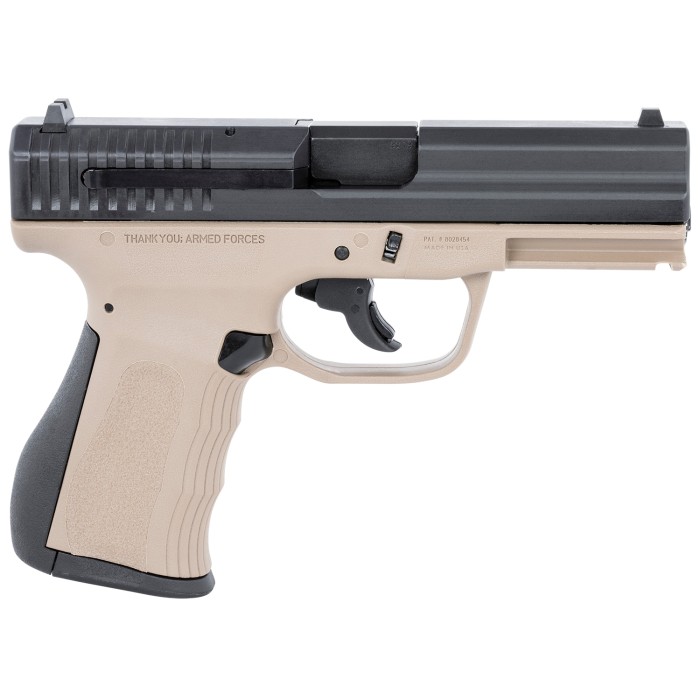 FMK 9C1 G2 9mm Luger 4in Desert Sand Pistol - 10+1 Rounds