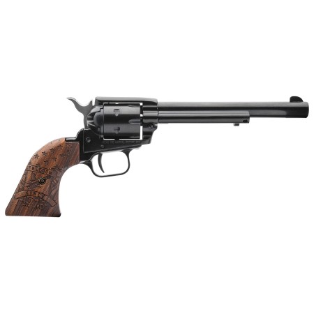 Heritage Rough Rider .22 LR 6.50" 6rd Blued/Wood Rimfire Revolver