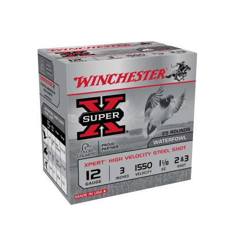 Winchester X-Pert Hi-Velocity 12 GA 3" 25-Rounds