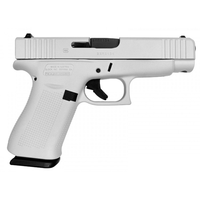 GLOCK 48  9mm 4.17" BLK FS Whiteout       10rd PA4850204-BSGFX