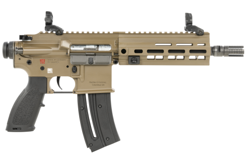 Heckler and Koch HK416 Pistol Flat Dark Earth .22 LR 8.5" Barrel 10-Rounds