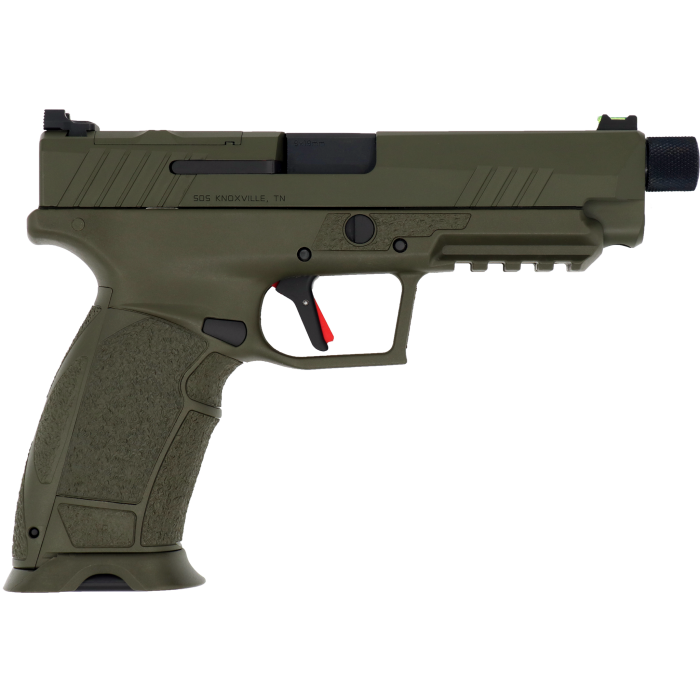 Tisas PX-9 Tactical Gen 3 OD Green 9mm 5.1" Barrel 20-Rounds