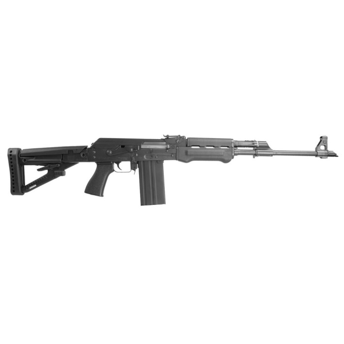 Zastava Arms Usa Zr77308bp Pap M77  308 Win/7.62X51mm 20+1 19.70" Black Threaded Barrel, 1.5Mm Bulged Trunnion Receiver, Polymer Handguard, Adj. Promag Synthetic Stock, Tangodown Battlegrip Grip