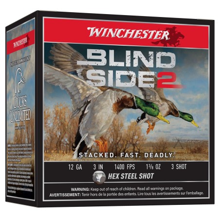 Winchester Blind Side 2 12 Gauge #3 Shot 3"