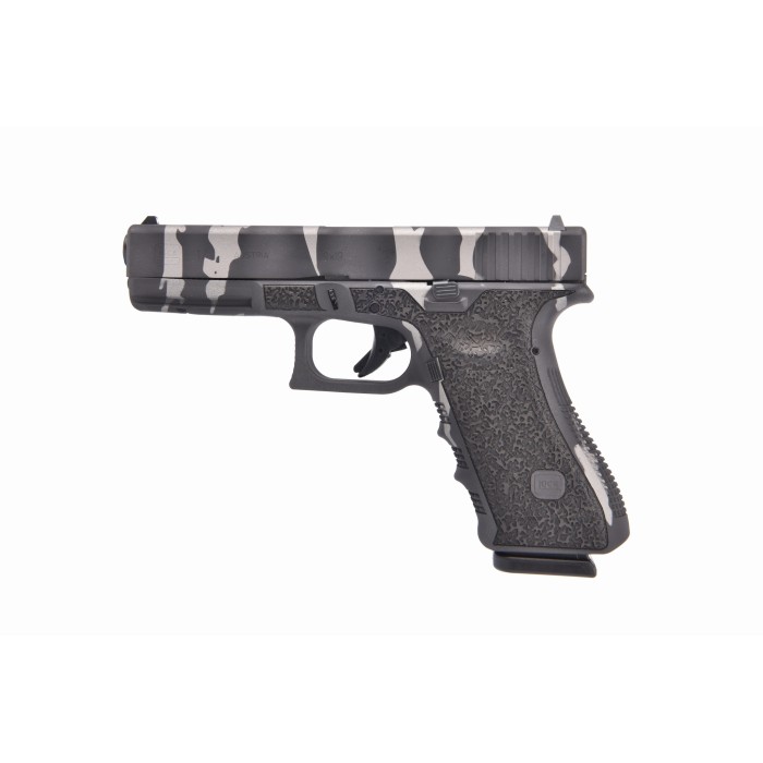 Glock 17 9mm Luger 4.48in Gray Tiger Stripe Cerakote Pistol - 17+1 Rounds