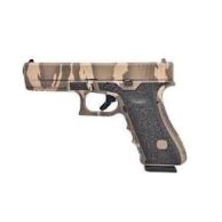 Glock 17 G3 9mm Luger 4.48in Tan Tiger Stripe Cerakote Pistol - 17+1 Rounds