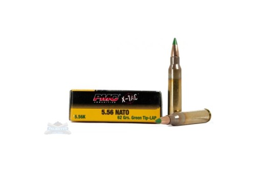 PMC X-Tac 5.56mm NATO 62gr LAP Ammunition 20rds - 556k