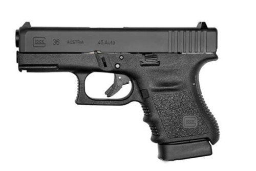 GLOCK 36 GEN3 .45 ACP 3.78" BARREL 6RD BLACK USA MADE