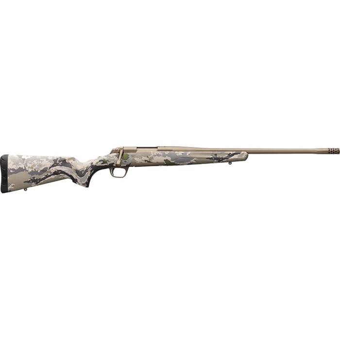 Browning 035559288 X-Bolt Speed SR 28 Nosler 3+1 22" Match Grade Fluted Barrel With Radial Muzzle Brake, Smoked Bronze Cerakote, Ovix Camo Synthetic Stock, Suppressor & Optics Ready