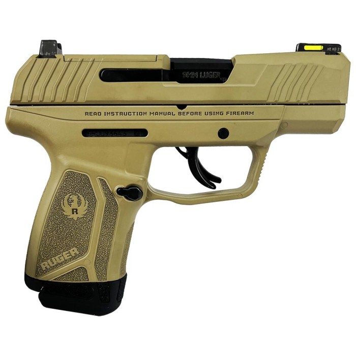 Ruger Max-9 Optic Ready Flat Dark Earth 9mm 3.2