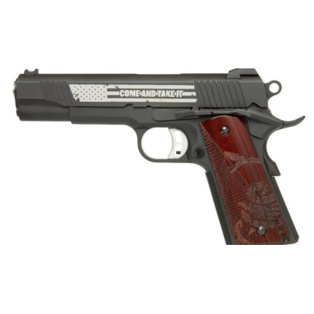 Fusion 1911 Come And Take IT Pistol 10Mm 5 In. Black 1911-FS-R-5-KSMU