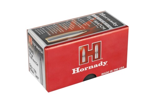 HORNADY ELD Match 6mm 108gr 100/Box Rifle Bullets (24561)