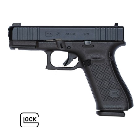 GLOCK 45 9MM 4.02" 17RD BLACK AMERIGLO UC