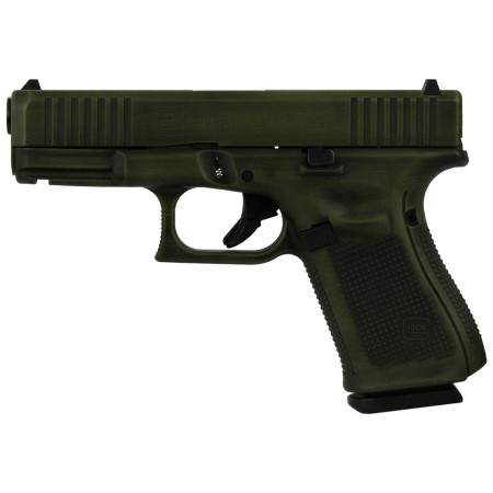 Glock 19 Gen 5 Bazooka Green 9mm 4.02