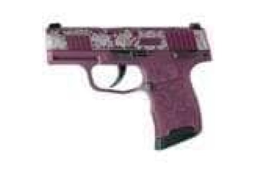 Sig Sauer P365 Black Cherry Roses .380 ACP 3.1