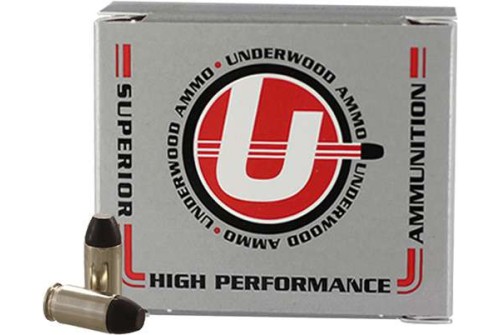 UNDERWOOD AMMO .380ACP 100GR. HARD CAST FN 20-PACK