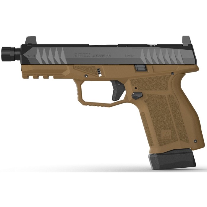 Arex Delta Gen.2 M Tactical Pistol - Fde  9Mm  4.6" Threaded Barrel  17Rd  Optic-Ready 602638