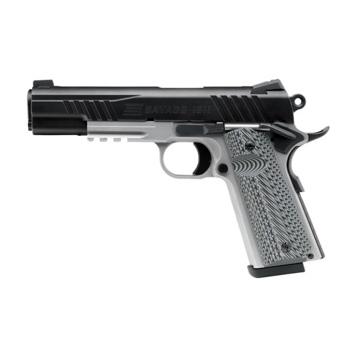 SAVAGE ARMS 1911 GOV TWO TONE RAIL