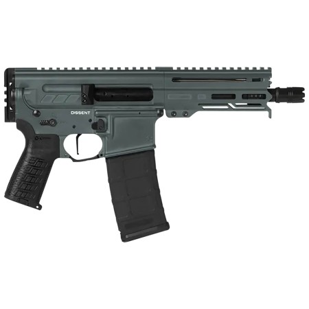 Cmmg Pistol Dissent Mk4 5.7x28 6.5" 32rd Charcoal Green