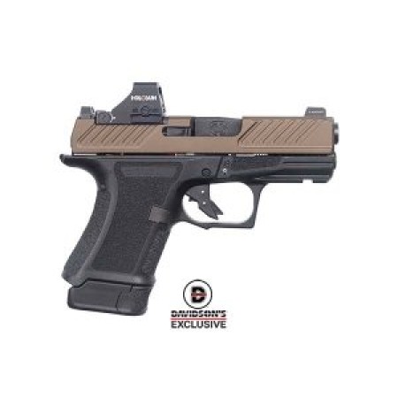 Shadow Systems CR920 Elite 9mm 10/13+1rd Bronze Slide w/ Holosun EPSC 2 MOA Red Dot Pistol