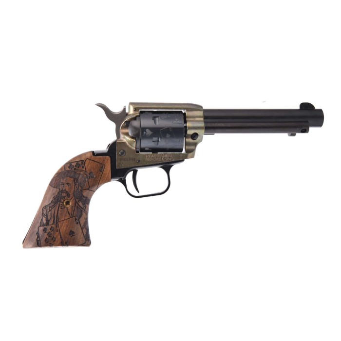 Heritage Western Series, Buffalo Bill 22lr 4.5" 6rd Alloy/Wood