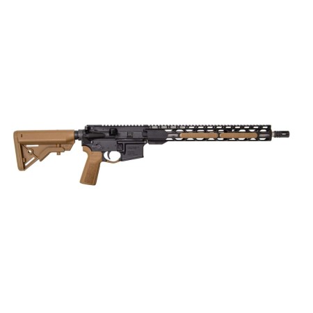 Radical Firearms AR Rifle - Black / Coyote Brown .223 Wylde 16" Stainless Steel Barrel 15" Rpr M-Lok Rail B5 Stock & Grip FR16-223W-SS-15RPR-CB