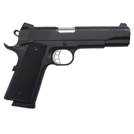 Tisas 1911 Carry 9mm, 4.25" Barrel, Black Cerakote, 9rd