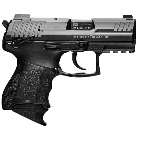 HK P30SK SUBCOMPACT V3 DA/SA 9MM 3.27" 12/15RD BLACK NIGHT SIGHTS