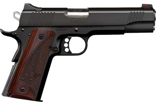 Kimber 1911 Custom LW 9mm 5" 9rd Black w/ Rosewood Grip - 3700772