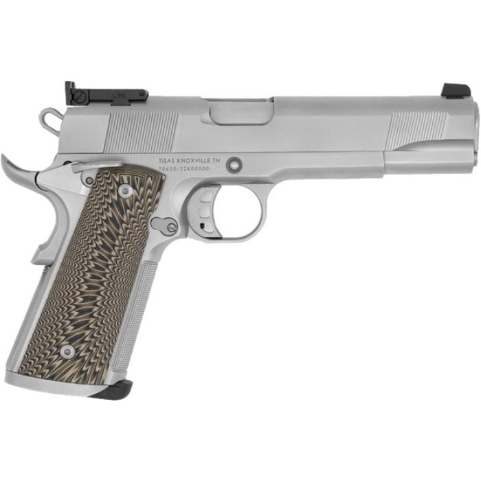 TISAS M1911 MATCH SS45M 45ACP 5" 7RD STAINLESS STEEL COMPETITION