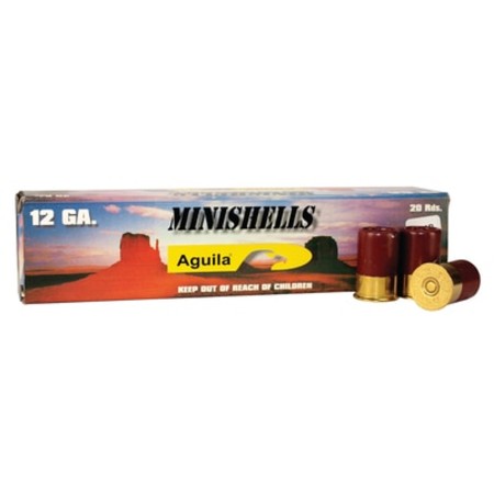 Aguila Ammunition Minishell 12GA175 Buckshot, 20 Round Box