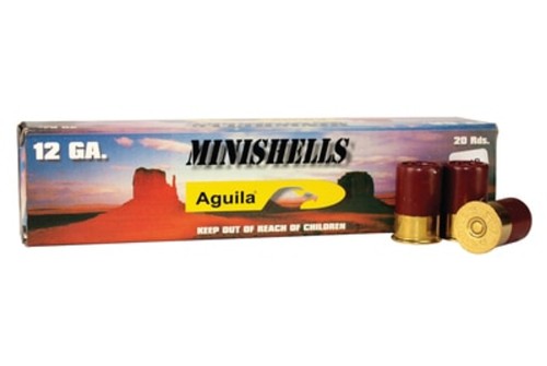 Aguila Ammunition Minishell 12GA175 Buckshot, 20 Round Box