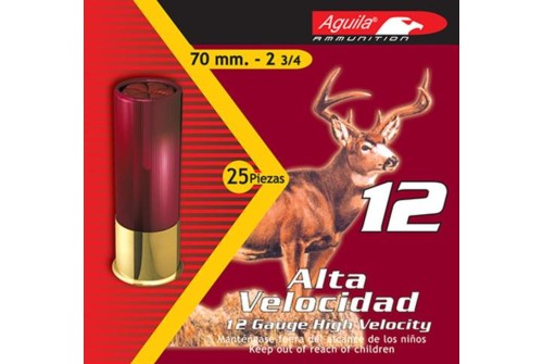 Aguila Hunting 12 Ga, 2.75", Lead, 1-1/4oz, 9 Shot, 25rd Box