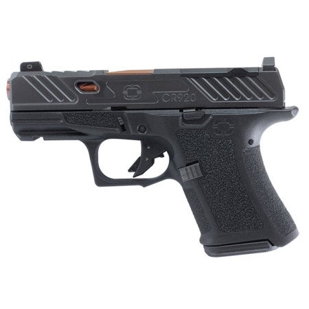 SHADOW SYSTEMS CR920 Elite 9mm 3.41in Black/Bronze Optic Ready Pistol with 4 Mags (SS-4011-SM232)