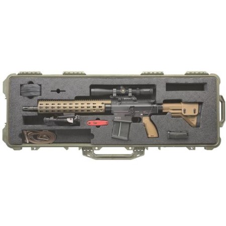 HK MR762, 7.62mm Long Rifle Package II, Leupold 3-9x VX-R Patrol scope, 2 10 Rd Mags