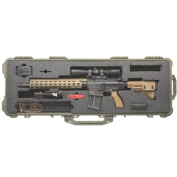 HK MR762, 7.62mm Long Rifle Package II, Leupold 3-9x VX-R Patrol scope, 2 10 Rd Mags