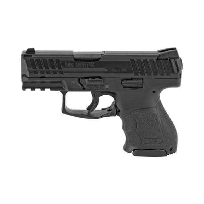 HK 81000093 VP9SK Subcompact 9mm Luger 3.39" 10+1 (2) Black Black Steel Slide Black Interchangeable Backstrap Grip