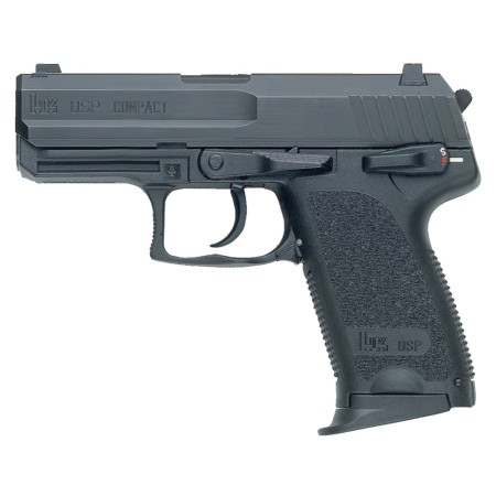 H&K USP Compact V7 LEM 40 S&W 3.58in Black Pistol - 12+1 Rounds