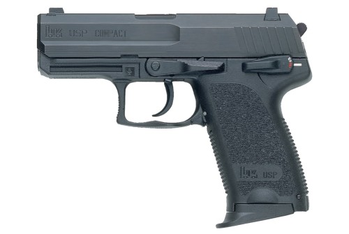 H&K USP Compact V7 LEM 40 S&W 3.58in Black Pistol - 12+1 Rounds