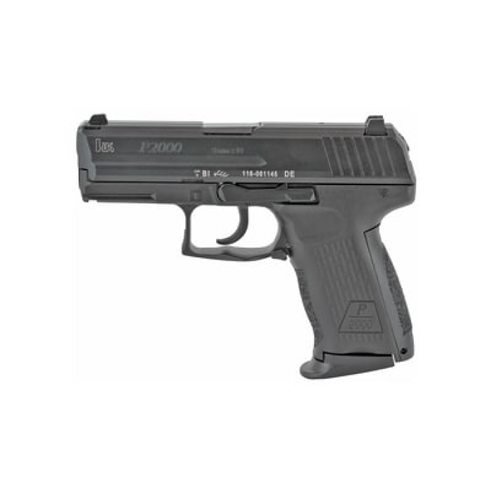 Hk P2000 V2 Lem Dao 9mm Luger - 3.66" Bbl 2-13rd Black