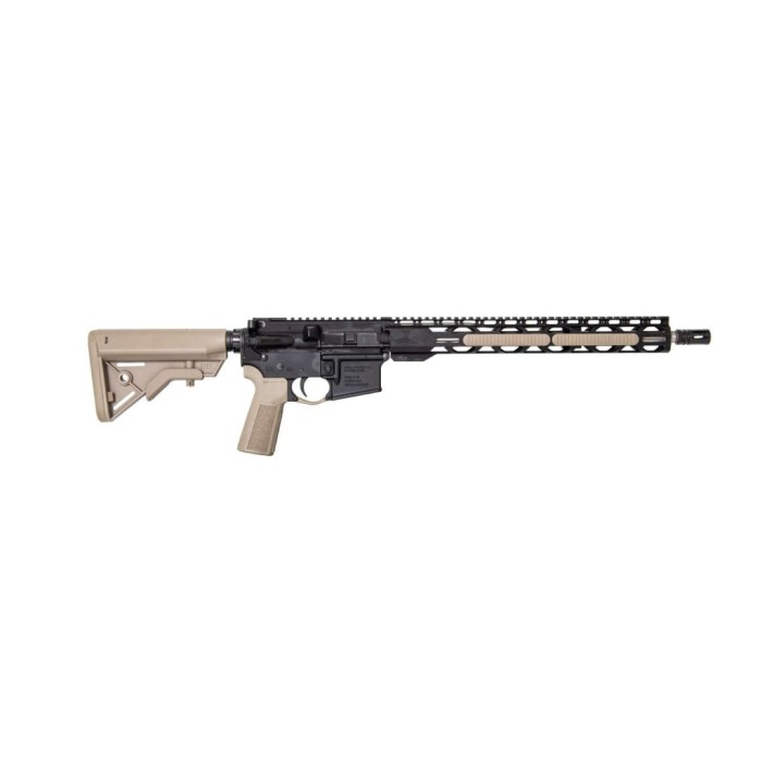 Radical Firearms AR Rifle - Black / Fde .223 Wylde 16" Stainless Steel Barrel 15" Rpr M-Lok Rail B5 Stock & Grip FR16-223W-SS-15RPR-FDE