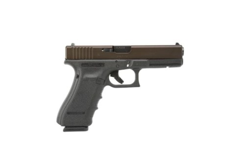 GLOCK 17 GEN 4 9MM 4.49" 17RD OIL RUBBED BRONZE/BLACK