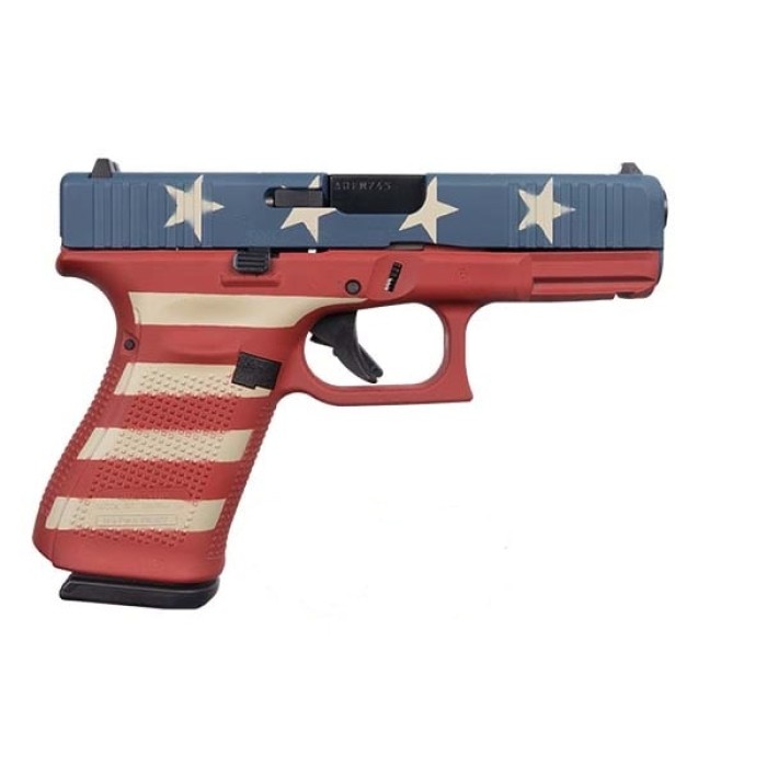 Glock 19 Gen5 Old Glory 9mm 4.02