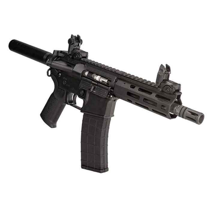 Tippmann Arms Company M4-22 Micro Elite .22 LR 7" 25rd Black AR-15 Pistol