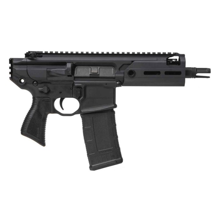 SIG SAUER MCX RATTLER PISTOL .300 AAC BLACKOUT 5.5" 30RD BLACK NB