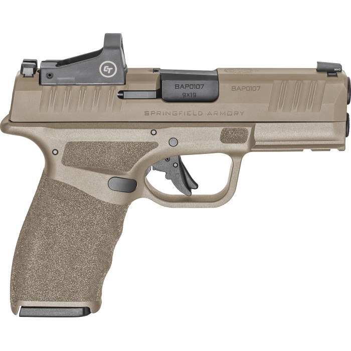 Springfield Armory Hellcat Pro Osp 9mm 3.7" 15+1 Fde Ctc#