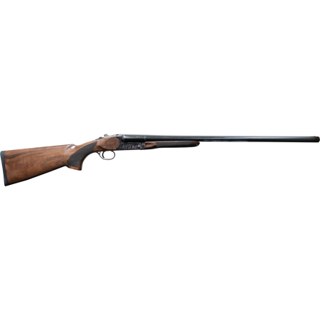 Pointer Side By Side Double Barrel 12 Gauge Shotgun 28" 2 Rounds Walnut/Blued Heat Tempering FT61228HT